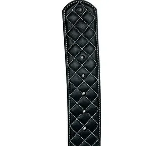 Noble Outfitters Equestrian Classic Quilted Belt Black w/Blue Stitching  sz XL Noble Outfitters | Accessories | Noble Outfitters Equestrian  main image 3